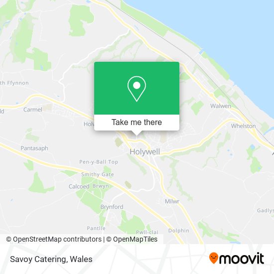 Savoy Catering map