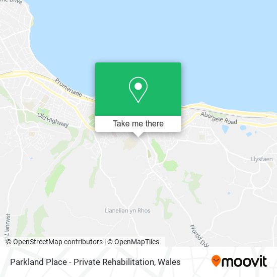Parkland Place - Private Rehabilitation map