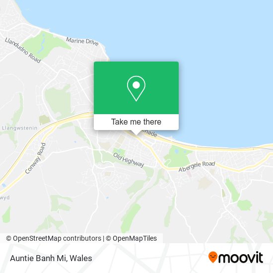 Auntie Banh Mi map