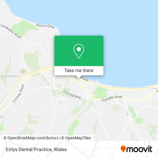 Eirlys Dental Practice map