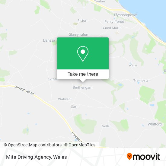 Mita Driving Agency map