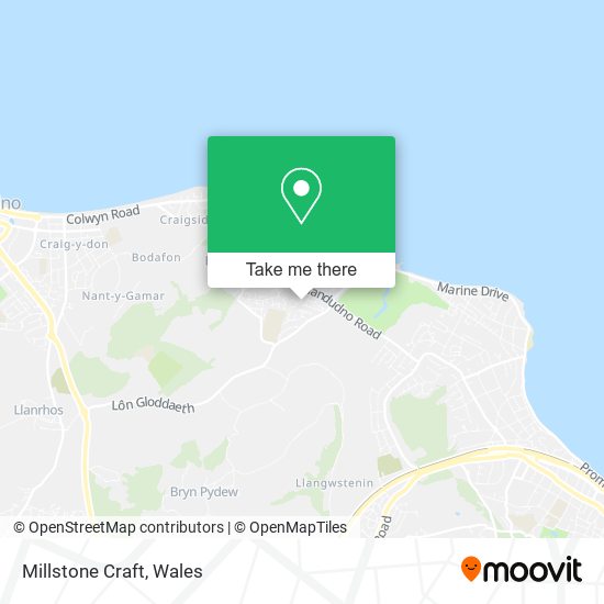 Millstone Craft map