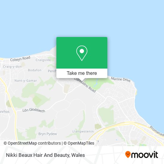 Nikki Beaux Hair And Beauty map