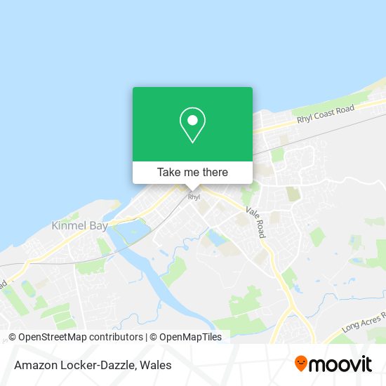 Amazon Locker-Dazzle map