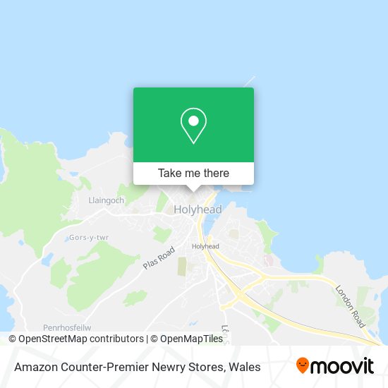 Amazon Counter-Premier Newry Stores map