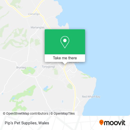 Pip's Pet Supplies map