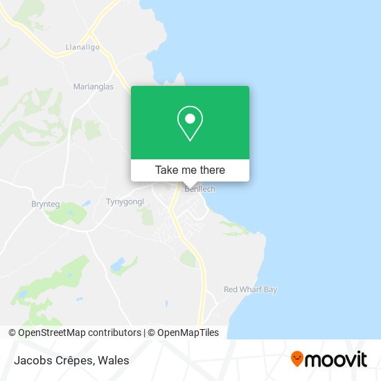 Jacobs Crêpes map