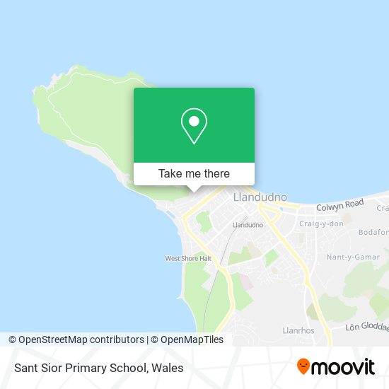 Sant Sior Primary School map
