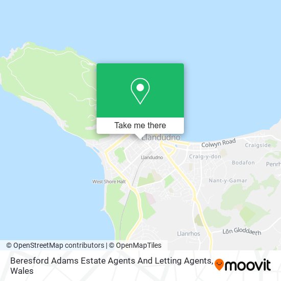 Beresford Adams Estate Agents And Letting Agents map