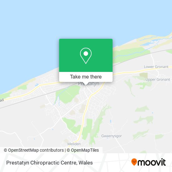 Prestatyn Chiropractic Centre map