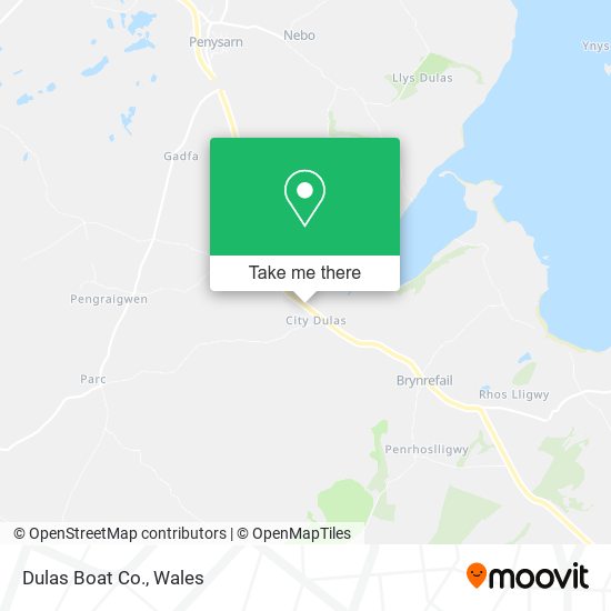 Dulas Boat Co. map