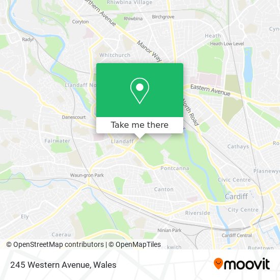 245 Western Avenue map