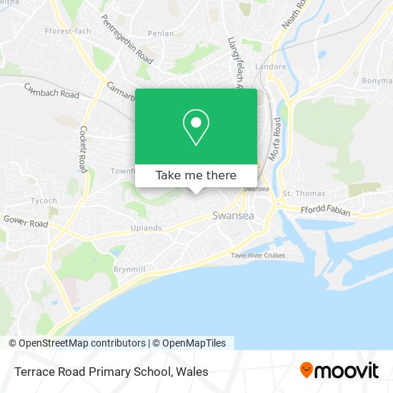 Terrace Road Primary School map