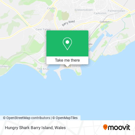 Hungry Shark Barry Island map