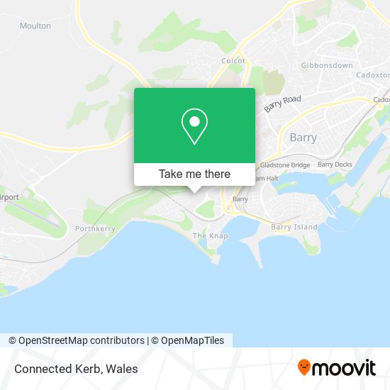 Connected Kerb map