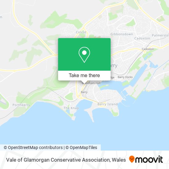 Vale of Glamorgan Conservative Association map