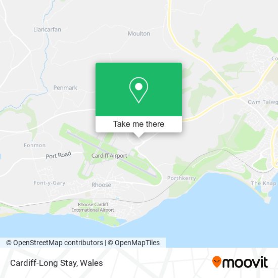 Cardiff-Long Stay map