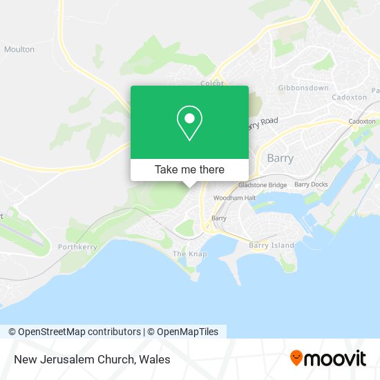 New Jerusalem Church map