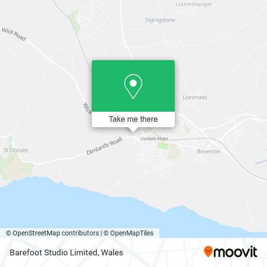 Barefoot Studio Limited map