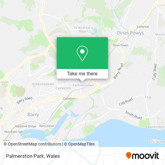 Palmerston Park map