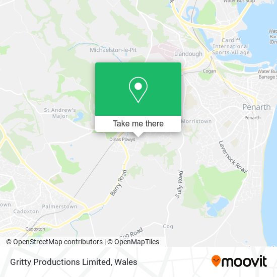 Gritty Productions Limited map