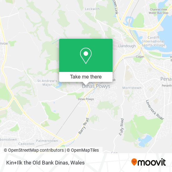 Kin+Ilk the Old Bank Dinas map