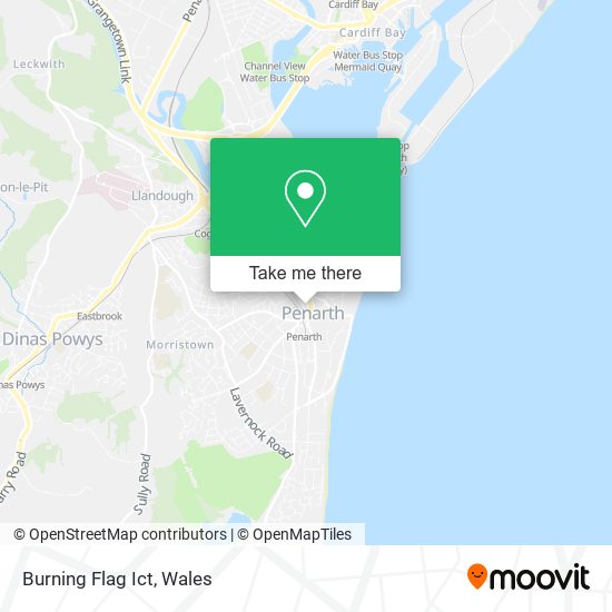 Burning Flag Ict map