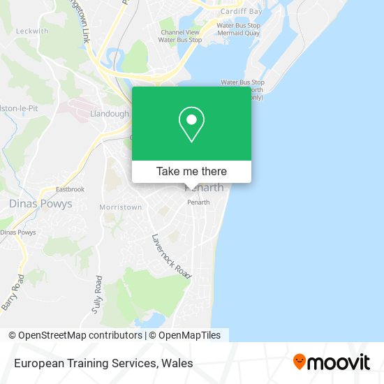 European Training Services map