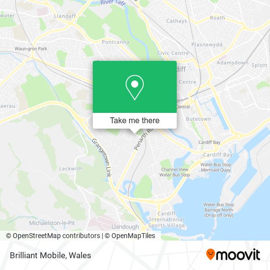 Brilliant Mobile map