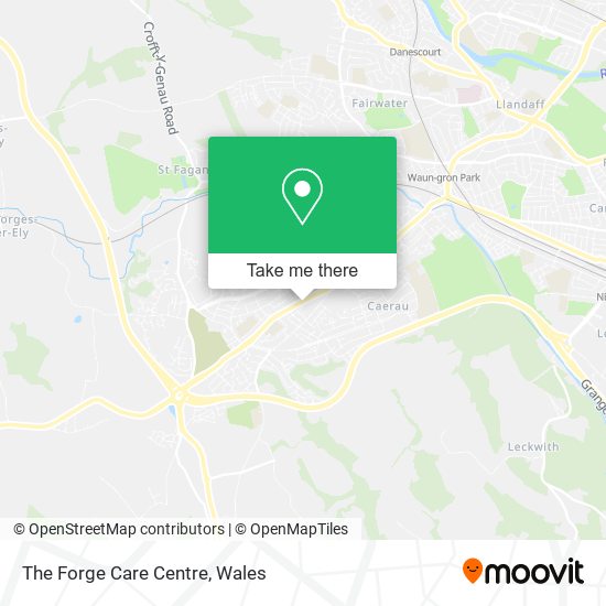 The Forge Care Centre map