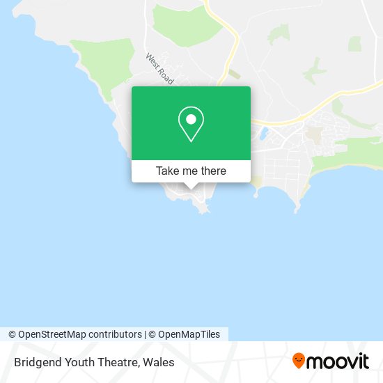 Bridgend Youth Theatre map