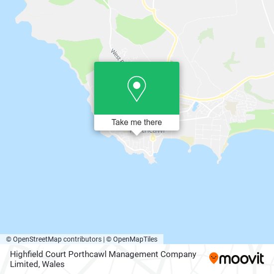 Highfield Court Porthcawl Management Company Limited map