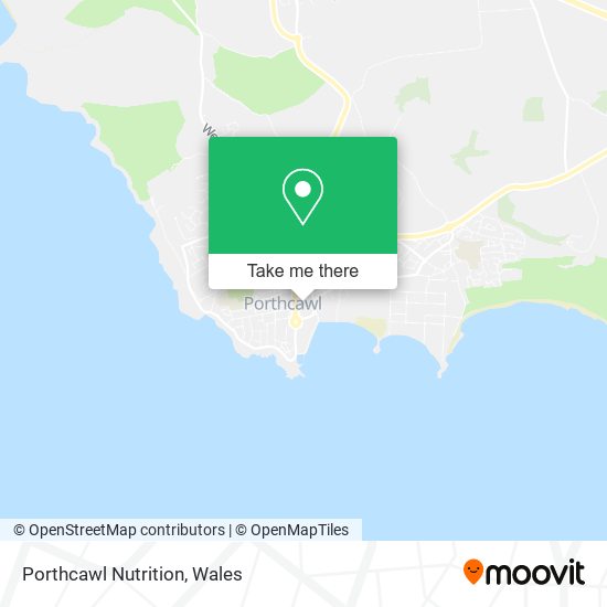 Porthcawl Nutrition map