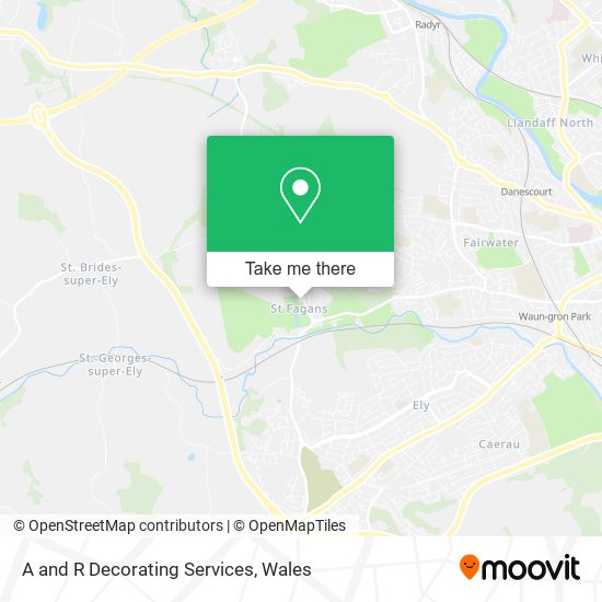 A and R Decorating Services map
