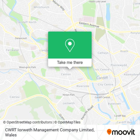 CWRT Iorweth Management Company Limited map