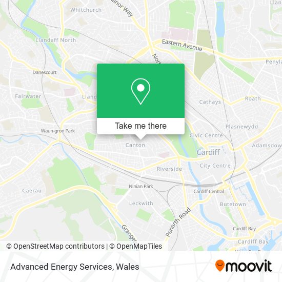 Advanced Energy Services map