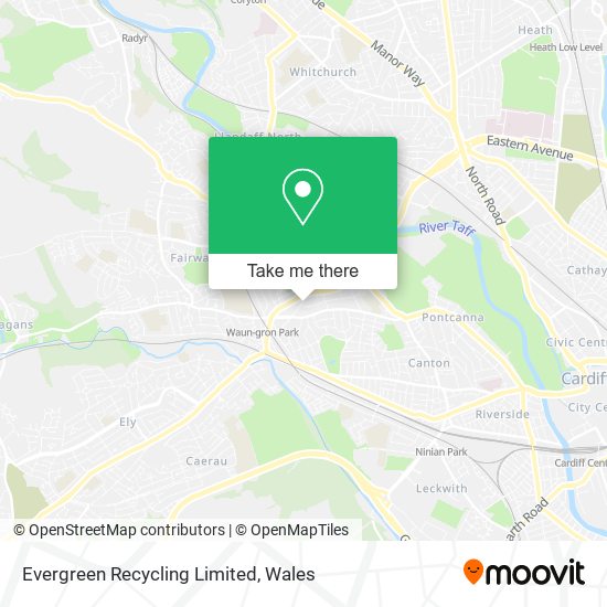 Evergreen Recycling Limited map
