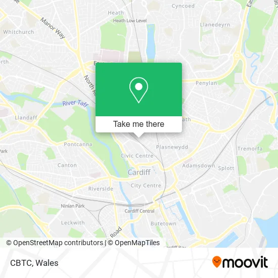 CBTC map