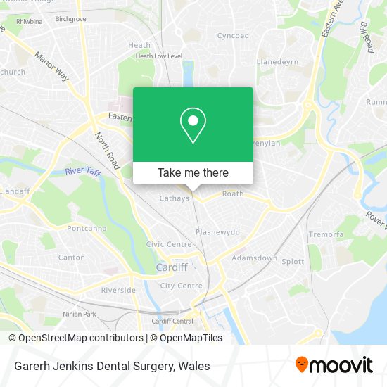 Garerh Jenkins Dental Surgery map