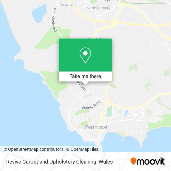 Revive Carpet and Upholstery Cleaning map