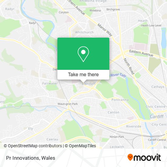 Pr Innovations map
