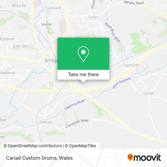 Cariad Custom Drums map