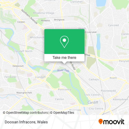 Doosan Infracore map