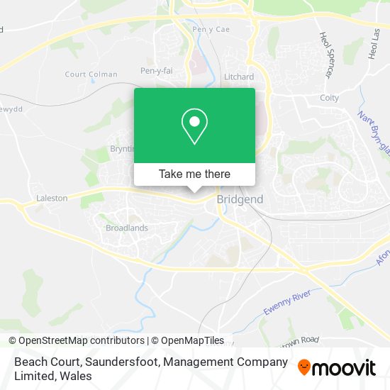 Beach Court, Saundersfoot, Management Company Limited map