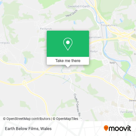Earth Below Films map