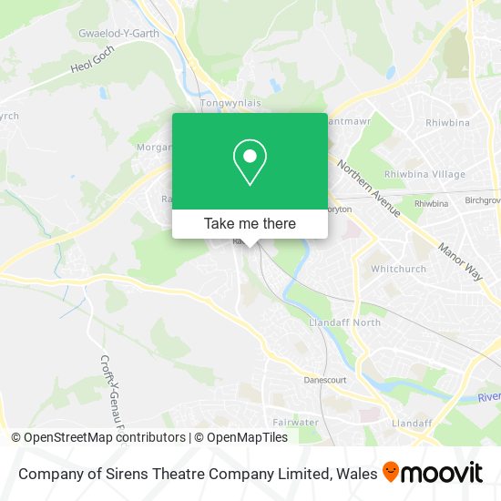 Company of Sirens Theatre Company Limited map