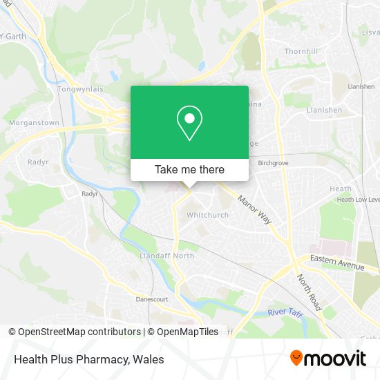 Health Plus Pharmacy map
