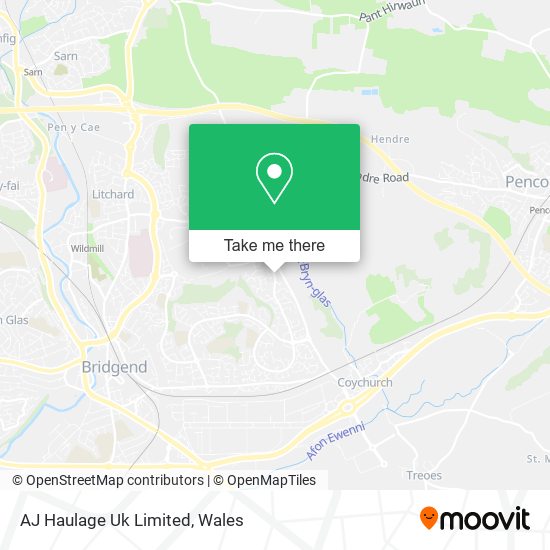 AJ Haulage Uk Limited map