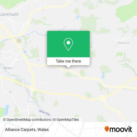 Alliance Carpets map