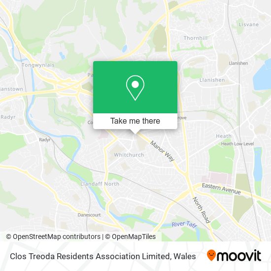 Clos Treoda Residents Association Limited map